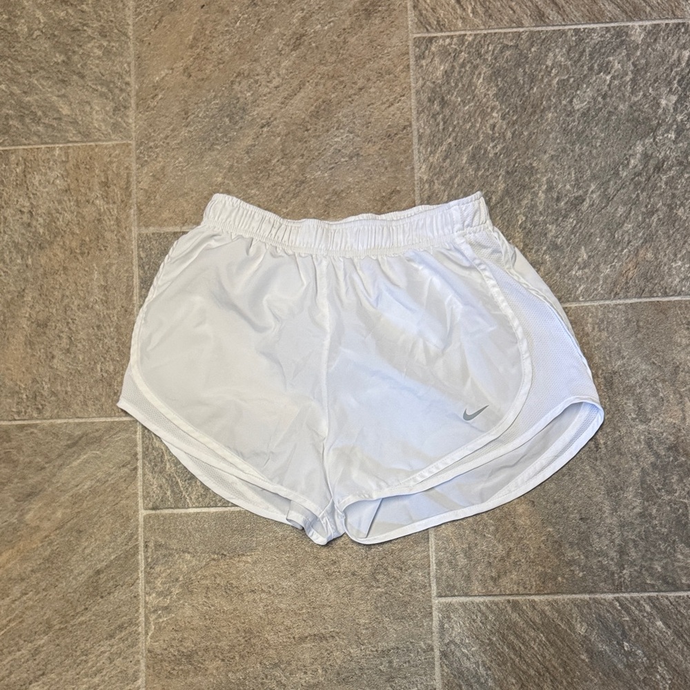 Nike Women's Light Gray Athletic Shorts